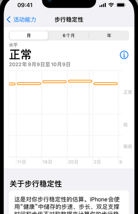 宜良iPhone手机维修如何在iPhone开启'步行稳定性通知'